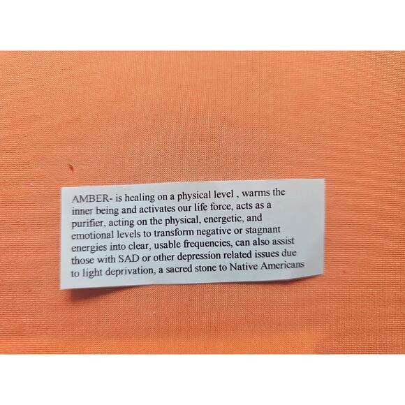 Amber Stone 2pcs - Picture 9 of 9